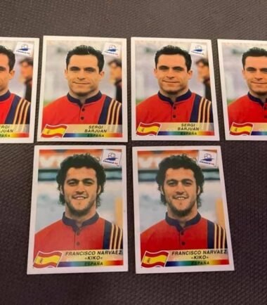 6 Spanish Players - World Cup 1998