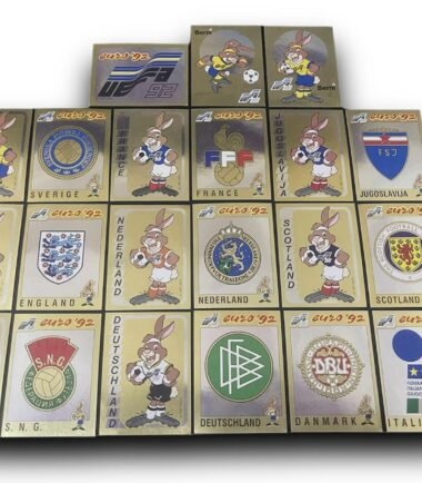 Panini EURO 92 Full Set of Badges - LIMITED OFFER