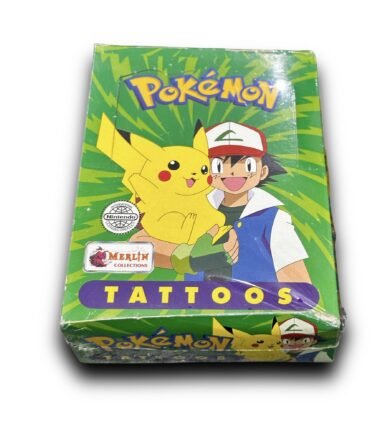 Pokemon Tattoos Sealed Box